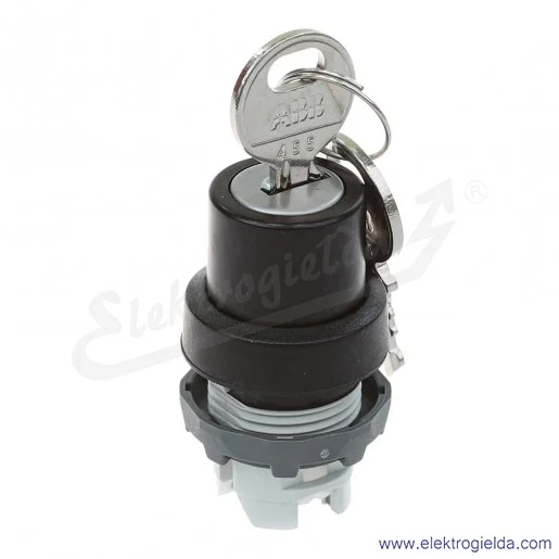 Napęd przełącznika 1SFA611280R1001, M2SSK1-101 0-1, z kluczem, bistabilny, 22mm Napęd przełącznika 1SFA611280R1001, M2SSK1-101 0-1, z kluczem, bistabilny, 22mm