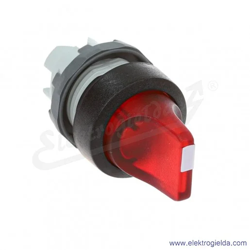 Napęd przełącznika 1SFA611200R1101, M2SS111R 0-1, obrotowy, czerwony z podświetleniem, bistabilny Napęd przełącznika 1SFA611200R1101, M2SS111R 0-1, obrotowy, czerwony z podświetleniem, bistabilny
