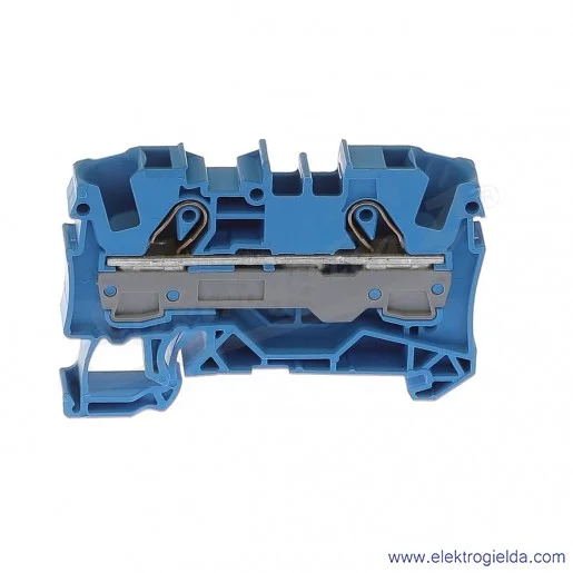 Złączka sprężynowa 2006-1204 6mm2 2-przewodowa, niebieska TopJob Złączka sprężynowa 2006-1204 6mm2 2-przewodowa, niebieska TopJob