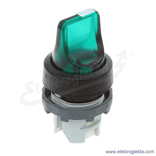 Napęd przełącznika 1SFA611200R1102, M2SS111G 0-1, obrotowy, zielony z podświetleniem, bistabilny Napęd przełącznika 1SFA611200R1102, M2SS111G 0-1, obrotowy, zielony z podświetleniem, bistabilny