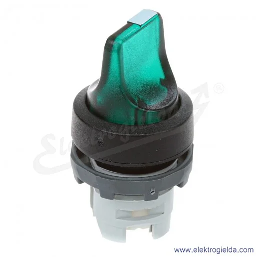 Napęd przełącznika 1SFA611201R1102, M2SS211G 0-1, obrotowy, zielony z podświetleniem, bistabilny Napęd przełącznika 1SFA611201R1102, M2SS211G 0-1, obrotowy, zielony z podświetleniem, bistabilny