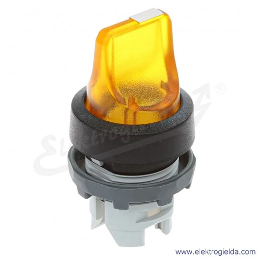 Napęd przełącznika 1SFA611200R1103, M2SS111Y 0-1, obrotowy, żółty z podświetleniem, bistabilny Napęd przełącznika 1SFA611200R1103, M2SS111Y 0-1, obrotowy, żółty z podświetleniem, bistabilny