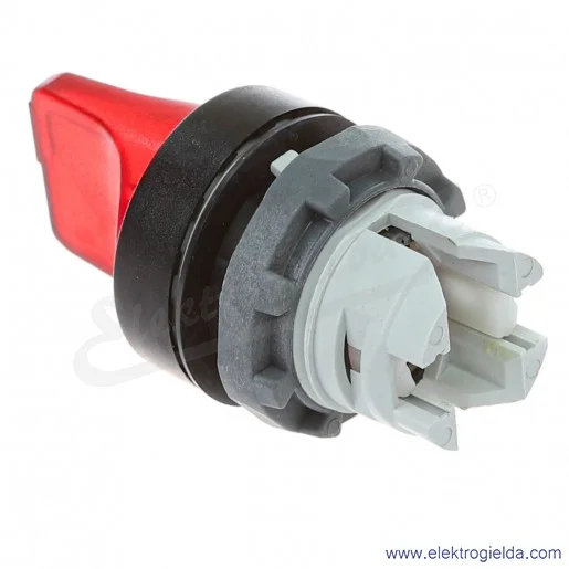 Napęd przycisku 1SFA611210R1101, M3SS111R 1-0-2, obrotowy, czerwony podświetlany, bistabilny Napęd przycisku 1SFA611210R1101, M3SS111R 1-0-2, obrotowy, czerwony podświetlany, bistabilny