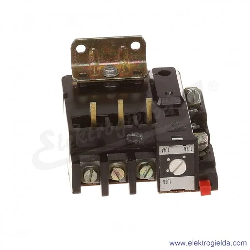Przekaźnik termobimetalowy 2129-070022, P16R 1,6 (1,2-1,6A) Przekaźnik termobimetalowy 2129-070022, P16R 1,6 (1,2-1,6A)