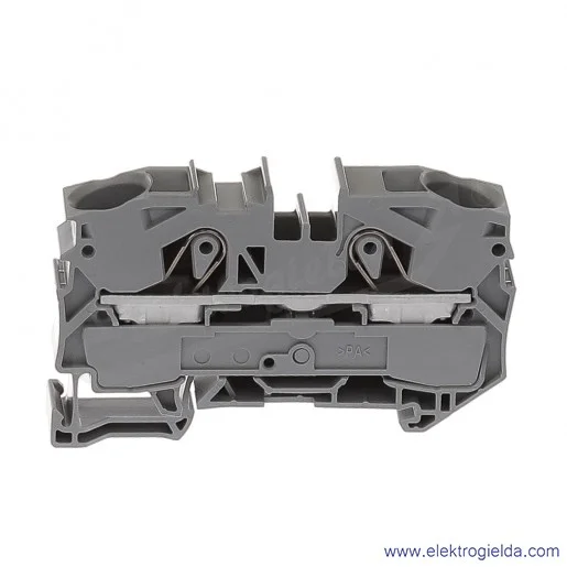 Złączka sprężynowa 2016-1201 16mm2 2-przewodowa, szara TopJob S Złączka sprężynowa 2016-1201 16mm2 2-przewodowa, szara TopJob S