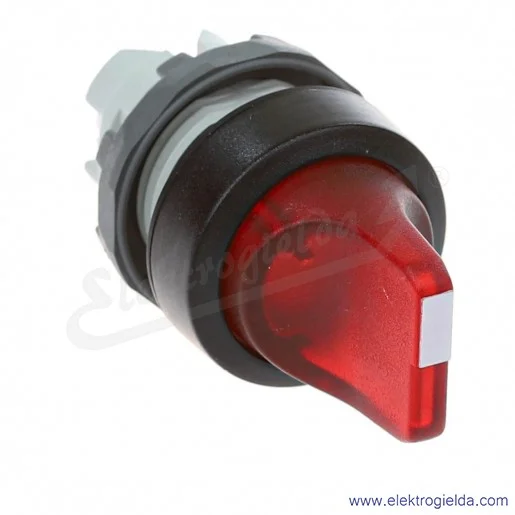 Napęd przełącznika 1SFA611202R1101, M2SS311R 0-1, obrotowy, czerwony podświetlany, monostabilny Napęd przełącznika 1SFA611202R1101, M2SS311R 0-1, obrotowy, czerwony podświetlany, monostabilny