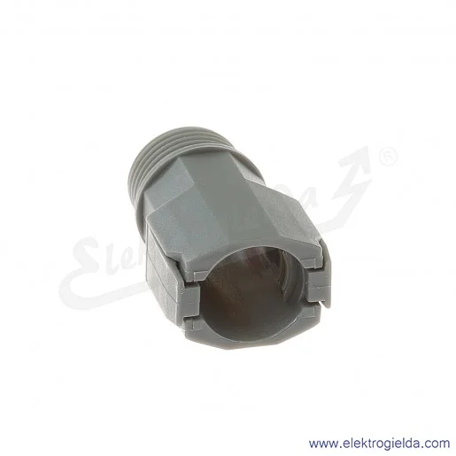 Dławik plastikowy E03DK-07040100301, FD 13, PG13.5, pod klucz 22, szary Dławik plastikowy E03DK-07040100301, FD 13, PG13.5, pod klucz 22, szary