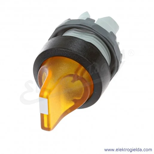 Napęd przełącznika 1SFA611210R1103, M3SS111Y 1-0-2, obrotowy, żółty z podświetleniem, bistabilny Napęd przełącznika 1SFA611210R1103, M3SS111Y 1-0-2, obrotowy, żółty z podświetleniem, bistabilny