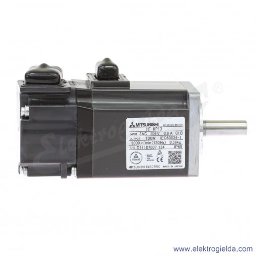 Serwosilnik HF-KP13 100W, 3000obr/min, wałek fi 8mm Serwosilnik HF-KP13 100W, 3000obr/min, wałek fi 8mm