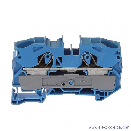 Złączka sprężynowa 2016-1204 16mm2 2-przewodowa, niebieska TopJob S Złączka sprężynowa 2016-1204 16mm2 2-przewodowa, niebieska TopJob S