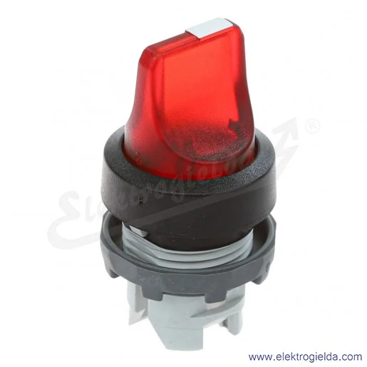 Napęd przełącznika 1SFA611211R1101, M3SS211R 1-0-2, obrotowy, czerwony podświetlany, monostabilny Napęd przełącznika 1SFA611211R1101, M3SS211R 1-0-2, obrotowy, czerwony podświetlany, monostabilny