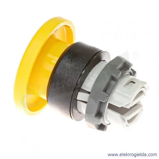 Napęd przycisku MPM110Y, żółty, 22mm, grzybkowy, IP66, samopowrotny Napęd przycisku MPM110Y, żółty, 22mm, grzybkowy, IP66, samopowrotny