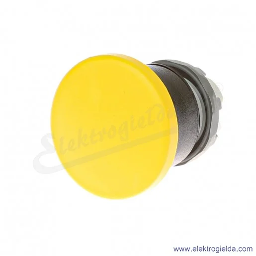Napęd przycisku MPM110Y, żółty, 22mm, grzybkowy, IP66, samopowrotny Napęd przycisku MPM110Y, żółty, 22mm, grzybkowy, IP66, samopowrotny