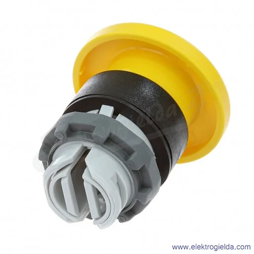 Napęd przycisku MPM110Y, żółty, 22mm, grzybkowy, IP66, samopowrotny Napęd przycisku MPM110Y, żółty, 22mm, grzybkowy, IP66, samopowrotny