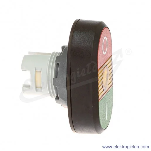 Napęd przycisku MPD211Y, podwójny, czerwony i zielony O/I, żółte podświetlenie, monostabilny, 22mm Napęd przycisku MPD211Y, podwójny, czerwony i zielony O/I, żółte podświetlenie, monostabilny, 22mm