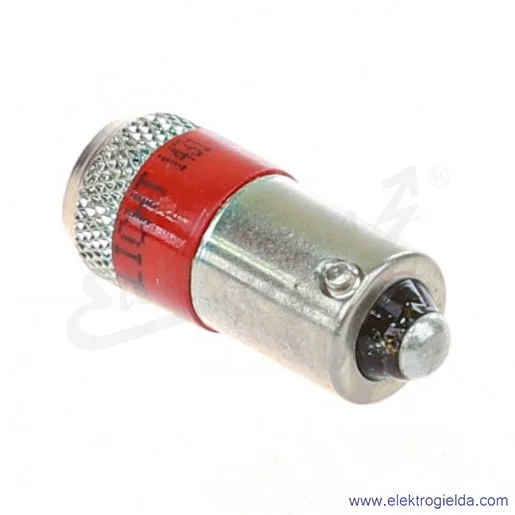 Żarówka LED KA2-2021, LR-24VAC, czerwona Żarówka LED KA2-2021, LR-24VAC, czerwona