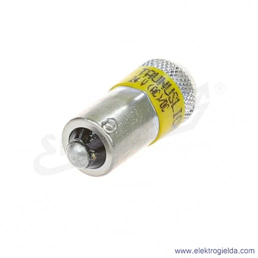 Żarówka LED KA2-2023 LY-24VAC/DC, BA9S, żółta Żarówka LED KA2-2023 LY-24VAC/DC, BA9S, żółta