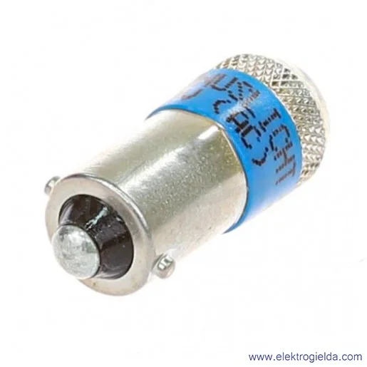 Żarówka LED KA2-2224, LB-230VAC, BA9S, niebieska Żarówka LED KA2-2224, LB-230VAC, BA9S, niebieska