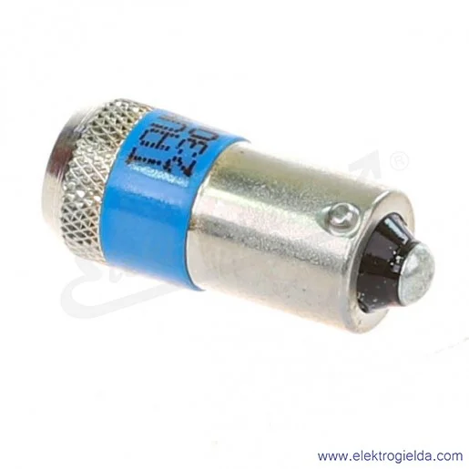 Żarówka LED KA2-2224, LB-230VAC, BA9S, niebieska Żarówka LED KA2-2224, LB-230VAC, BA9S, niebieska