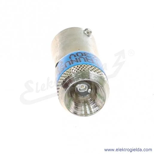 Żarówka LED KA2-2224, LB-230VAC, BA9S, niebieska Żarówka LED KA2-2224, LB-230VAC, BA9S, niebieska