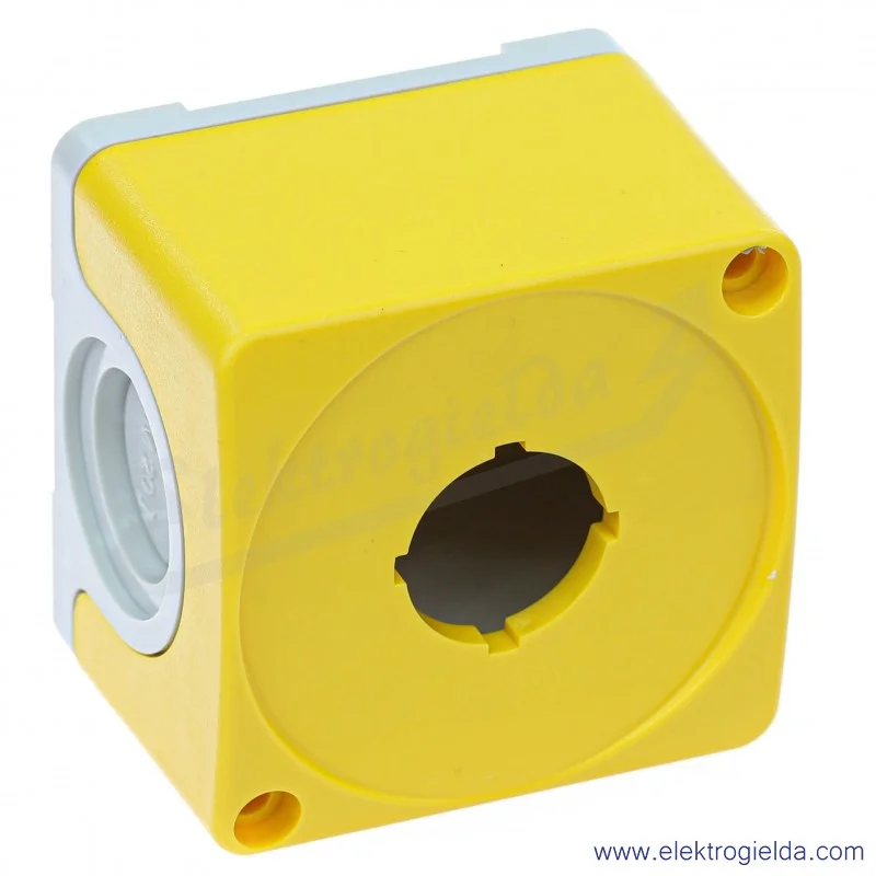 Kaseta pusta 1SFA619821R1000, CEPY1-0, 1 otworowa, żółta, IP66 Kaseta pusta 1SFA619821R1000, CEPY1-0, 1 otworowa, żółta, IP66