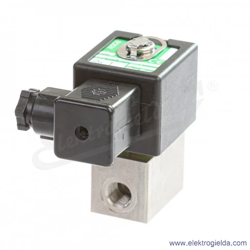 Zawór elektromagnetyczny SCG262-575, G1/4SS, 2/2NC, 230VAC 12W, G1/4 Zawór elektromagnetyczny SCG262-575, G1/4SS, 2/2NC, 230VAC 12W, G1/4