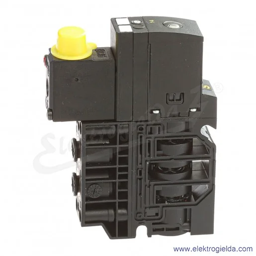 Zawór rozdzielający 57800030, 5/2, monostabilny, Fi6, cewka 24 VDC, montaż na wyspie Zawór rozdzielający 57800030, 5/2, monostabilny, Fi6, cewka 24 VDC, montaż na wyspie