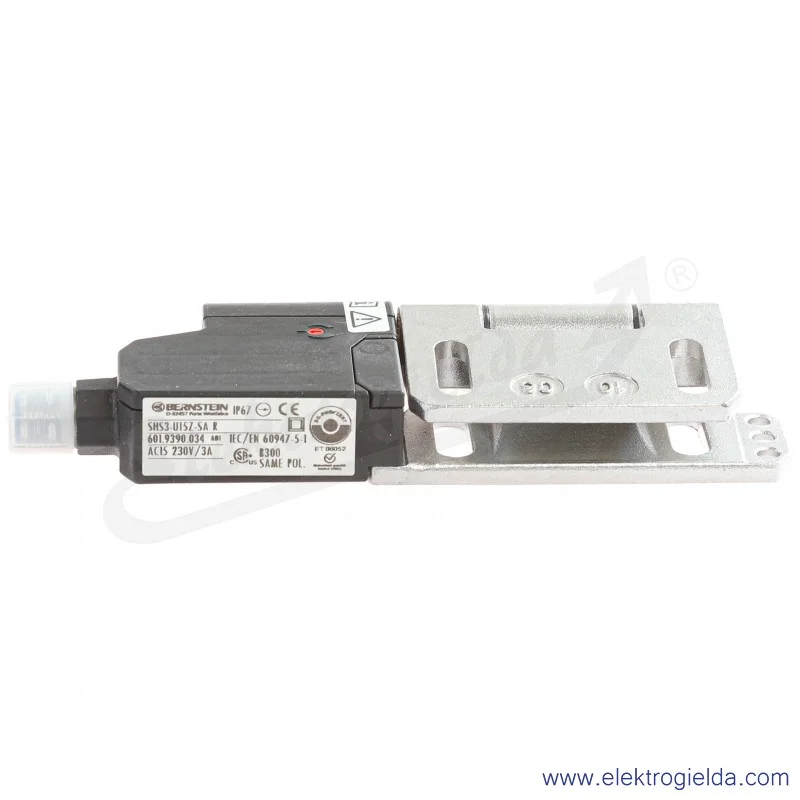 Łącznik krańcowy SHS3-U15Z-SAR, 601.9390.034, zawiasowy, 2NC1NO, 230VAC, 24VDC, IP67 Łącznik krańcowy SHS3-U15Z-SAR, 601.9390.034, zawiasowy, 2NC1NO, 230VAC, 24VDC, IP67