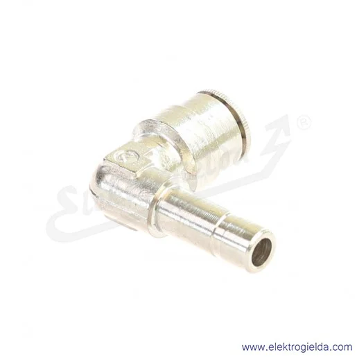 Złączka kątowa metalowa, kolanko fi 8mm, fi 8mm, 6555-8-8 Złączka kątowa metalowa, kolanko fi 8mm, fi 8mm, 6555-8-8