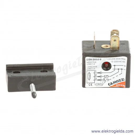 Czujnik położenia tłoka CSN-2032, CSN-2032, z kontraktonem, 1NO, 12..220VDC, 1.5A Czujnik położenia tłoka CSN-2032, CSN-2032, z kontraktonem, 1NO, 12..220VDC, 1.5A