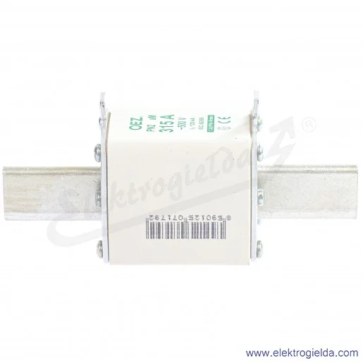 Wkładka bezpiecznikowa nożowa BM 07179, PN2 315A, aM, 500V, 120kA Wkładka bezpiecznikowa nożowa BM 07179, PN2 315A, aM, 500V, 120kA