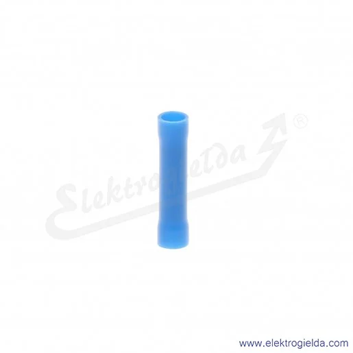 Łącznik kablowy E09KO-02060300201, KLI 2,5, 1,5-2,5mm2, łączący na styk, izolowany niebieski, 100szt Łącznik kablowy E09KO-02060300201, KLI 2,5, 1,5-2,5mm2, łączący na styk, izolowany niebieski, 100szt