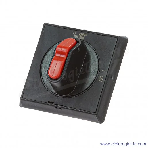 Pokrętło czarne 1SCA105231R1001, OHBS2PJ, do rozłączników OT16-32FT Pokrętło czarne 1SCA105231R1001, OHBS2PJ, do rozłączników OT16-32FT