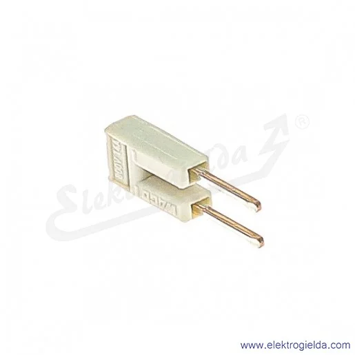Mostek grzebieniowy 2000-402 2-torowy szary 14A z izolacją do złączek 2000- Mostek grzebieniowy 2000-402 2-torowy szary 14A z izolacją do złączek 2000-