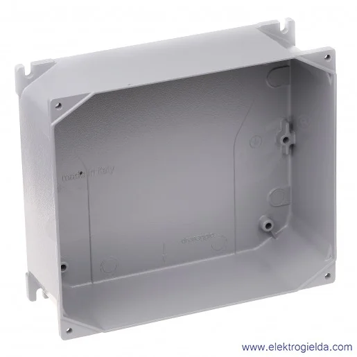 Obudowa seria Alubox 653.05 314x264x122 IP66 aluminiowa Obudowa seria Alubox 653.05 314x264x122 IP66 aluminiowa