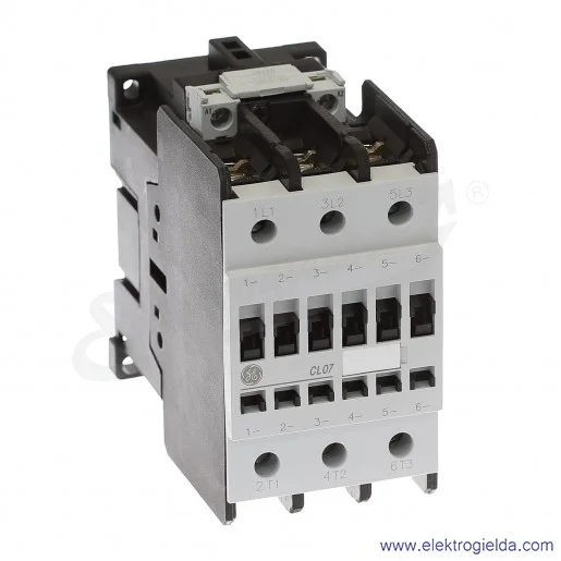 Stycznik CL07A300M6 230V AC 50/60 HZ, 30KW/400V AC-3, 110A AC-1, 3-polowy Stycznik CL07A300M6 230V AC 50/60 HZ, 30KW/400V AC-3, 110A AC-1, 3-polowy