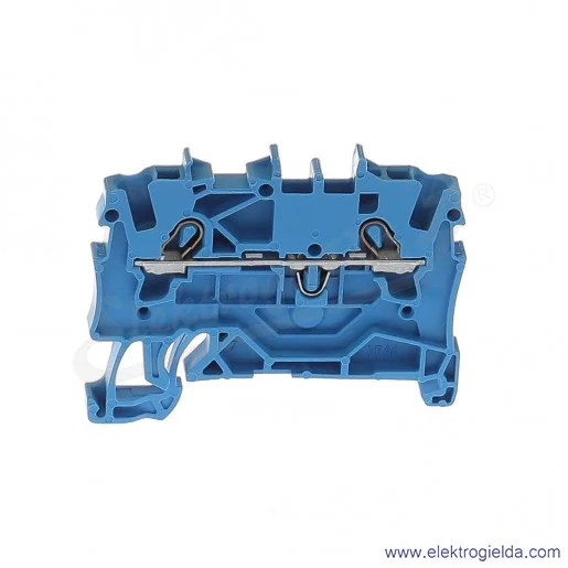 Złączka sprężynowa 2001-1204 1,5mm2 2-przewodowa, niebieska TopJob S Złączka sprężynowa 2001-1204 1,5mm2 2-przewodowa, niebieska TopJob S