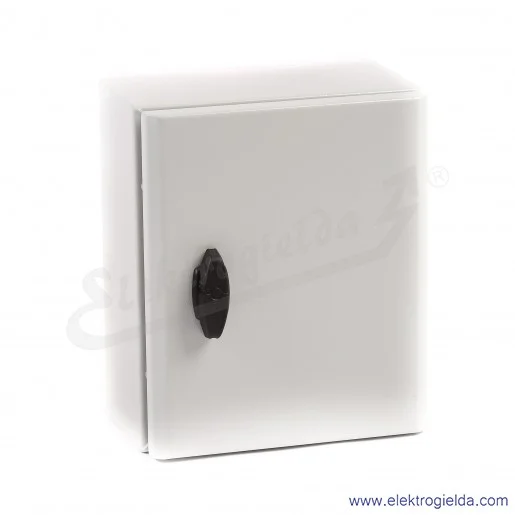 Obudowa metalowa 300x250x150mm Drzwi pełne bez płyty montażowej Obudowa metalowa 300x250x150mm Drzwi pełne bez płyty montażowej