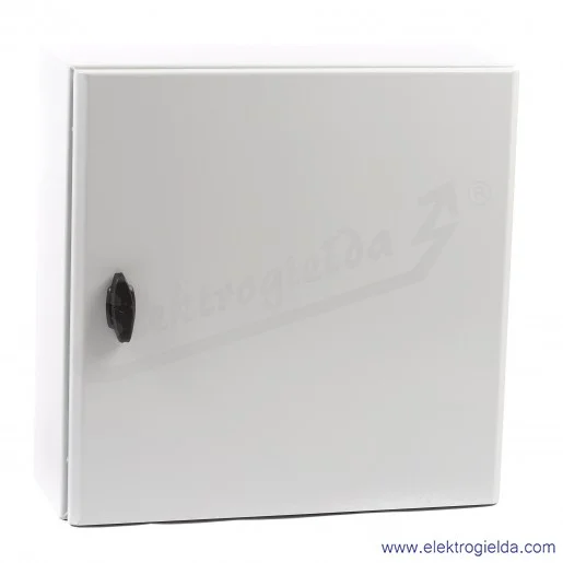 Obudowa metalowa NSYS3D5520 500x500x200 Drzwi pełne bez płyty montażowej Obudowa metalowa NSYS3D5520 500x500x200 Drzwi pełne bez płyty montażowej