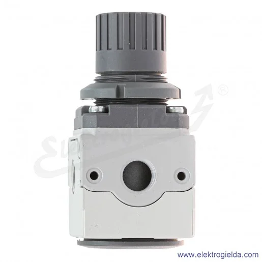 Reduktor ciśnienia M004-R10, G1/4, zakres regulacji 0.5-4 bar, 750 l/min, bez manometru, Camozzi Reduktor ciśnienia M004-R10, G1/4, zakres regulacji 0.5-4 bar, 750 l/min, bez manometru, Camozzi