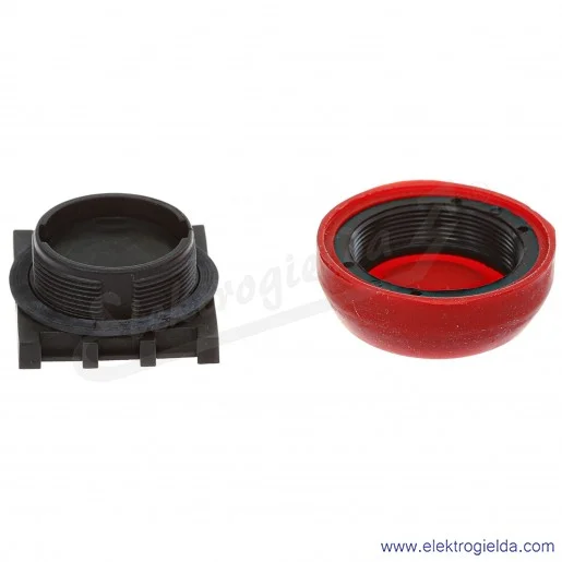 Napęd przycisku KP6-40R czerwony fi30mm uszczelniany Napęd przycisku KP6-40R czerwony fi30mm uszczelniany