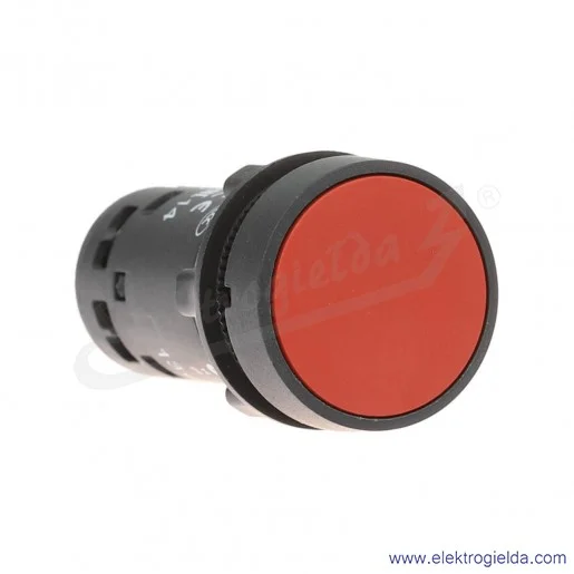 XB7NA45 Przycisk płaski czerwony 1NO+1NC samo powrotny bez oznaczenia bez podświetlenia XB7NA45 Przycisk płaski czerwony 1NO+1NC samo powrotny bez oznaczenia bez podświetlenia