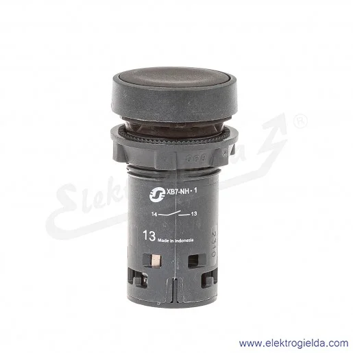 XB7NH21 Przycisk płaski czarny 1NO bistabilny bez oznaczenia bez podświetlenia XB7NH21 Przycisk płaski czarny 1NO bistabilny bez oznaczenia bez podświetlenia