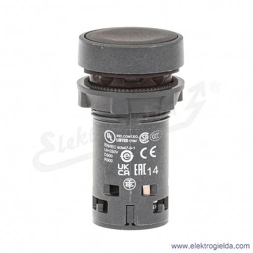 XB7NH21 Przycisk płaski czarny 1NO bistabilny bez oznaczenia bez podświetlenia XB7NH21 Przycisk płaski czarny 1NO bistabilny bez oznaczenia bez podświetlenia