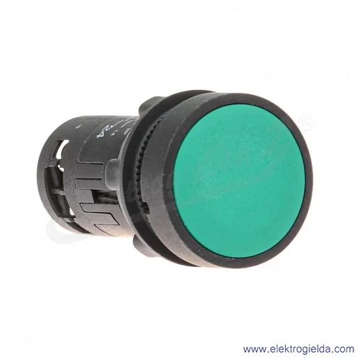 XB7NA33 Przycisk płaski zielony 2NO samo powrotny bez oznaczenia bez podświetlenia XB7NA33 Przycisk płaski zielony 2NO samo powrotny bez oznaczenia bez podświetlenia