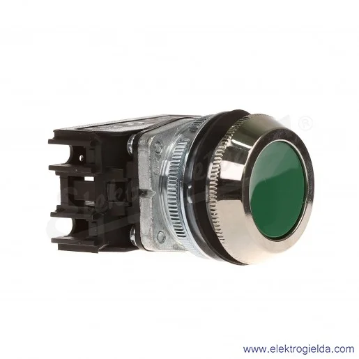 Przycisk sterowniczy NEF30 KzX zielony kryty 30mm 1NO Przycisk sterowniczy NEF30 KzX zielony kryty 30mm 1NO