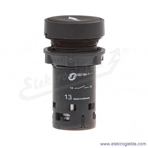 XB7NA21341 Przycisk płaski czarny samo powrotny STRZAŁKA GÓRA bez podświetlenia XB7NA21341 Przycisk płaski czarny samo powrotny STRZAŁKA GÓRA bez podświetlenia