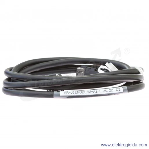 Kabel enkodera 161554 MR-J3ENCBL2M-A2-L do HF-KE,-KN,-KP,-MP, HG-KN,-KR,-MR, długość 2m, wyjściowy Kabel enkodera 161554 MR-J3ENCBL2M-A2-L do HF-KE,-KN,-KP,-MP, HG-KN,-KR,-MR, długość 2m, wyjściowy