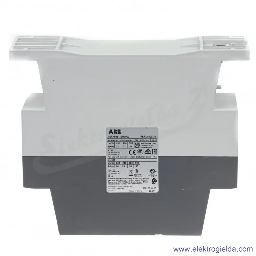 Softstart 1SFA896113R7000, PSR72-600-70, 37KW, 208...600VAC, 72A, montaż DIN Softstart 1SFA896113R7000, PSR72-600-70, 37KW, 208...600VAC, 72A, montaż DIN
