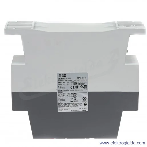 Softstart 1SFA896112R7000, PSR60-600-70, 30KW, 208...600VAC, 60A, montaż DIN Softstart 1SFA896112R7000, PSR60-600-70, 30KW, 208...600VAC, 60A, montaż DIN